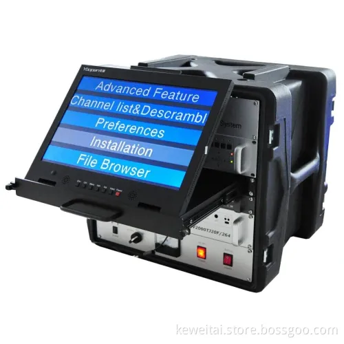 Less Than 60ms Delay 30km Cofdm Wireless Mobile Video Covert 500MW Transmitter